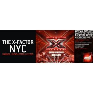 The X-factor after auditions party NYC 2010